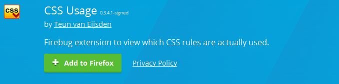 CSS Usage