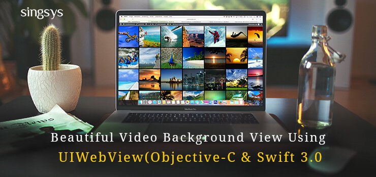 UI Web view video background