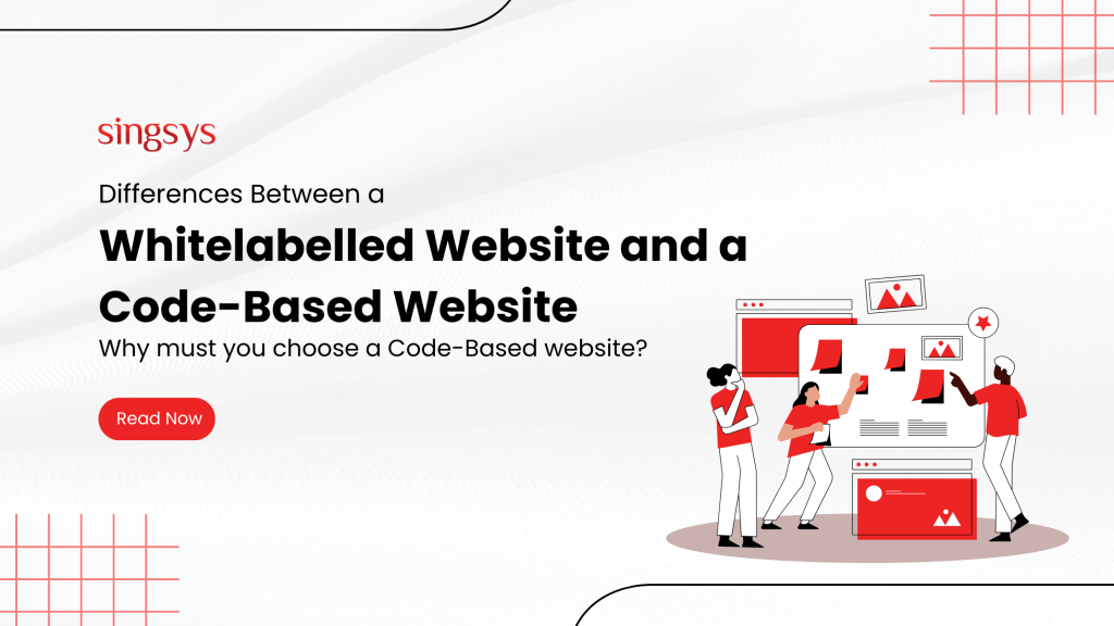 Differences between a white-labeled website and a code-based website