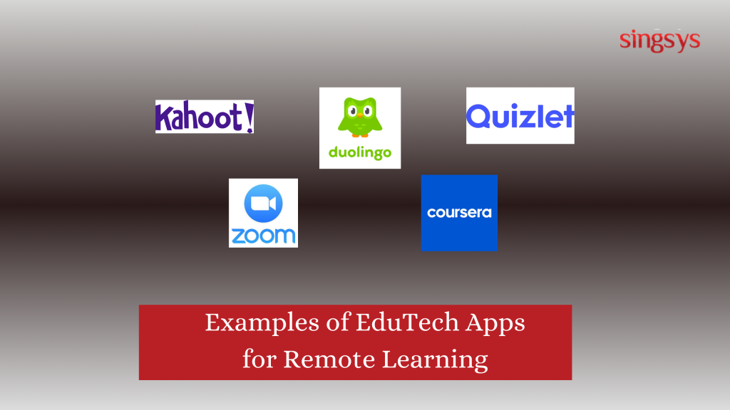 Examples of EduTech Apps for Remote Learning