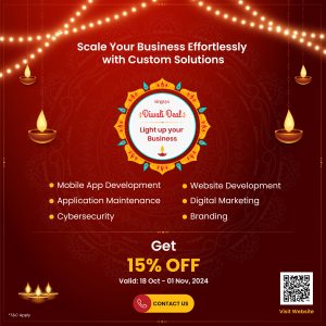 Diwali discount on Custom Solution