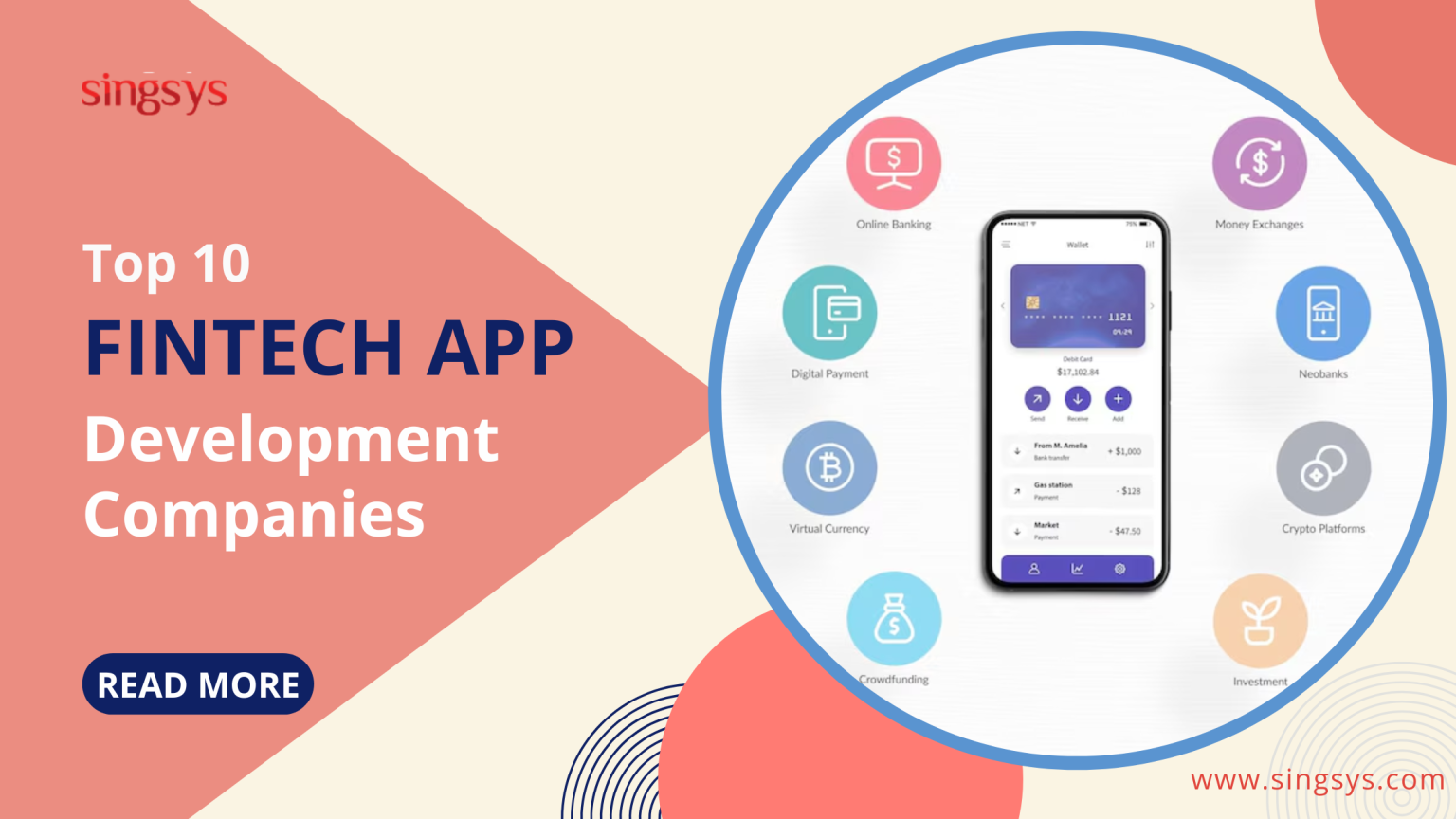 Top 10 Fintech App Development Companies to Consider – Singsys Blog