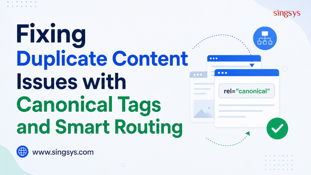 Fixing Duplicate Content Issues with Canonical Tags and Smart Routing
